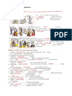 Past Simple vs. Past Continuous - Trabalho 2