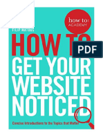 How To Get Your Website Noticed - Filip Matous