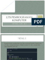UTS Pemrograman Komputer