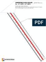 Scales: (1" 30') (1" 60') : Engineering Scale Ruler