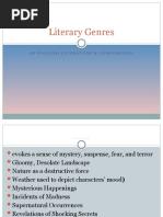 Literary Genres: Ap English Literature & Composition