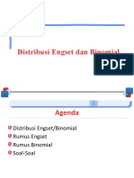 Distribusi Engset dan Binomial untuk Model Trafik Telepon