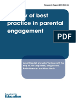 Review of Best Parent Engagement