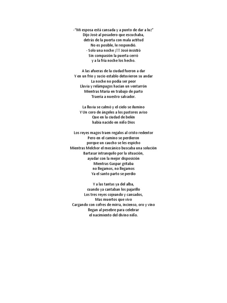 Poema de Navidad en Belén | PDF | María, madre de Jesús
