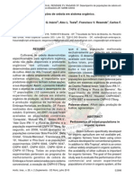 Desempenho de populações de cebola em sistema orgânico