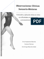 Observaciones Clinicas Sensorio-motoras