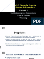 Semana 2.1 Busqueda, Selección y Evalución de Proveedores