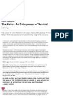 Shackleton_ An Entrepreneur of Survival - HBS Working Knowledge