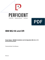 Ibmmqhaanddr: Project Name: IBM MQ Installation and Configuration MQ v8 or v7.5 HA and DR Document