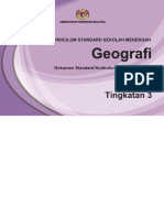 DSKP KSSM Tingkatan 3 Geografi