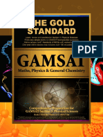 Gold Standard GAMSAT Maths Physics Chemistry