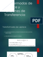 Clase 3 Transformadas de Laplace y Funciones de Transferencia