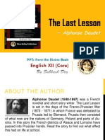 Dey's I Last Lesson PPTs (Divine Book English Core XII)