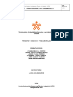 Taller - Principios Y Derechos Fundamentales: Centro Nacional de Asistencia Técnica A La Industria - ASTIN