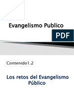 1.2 Los Retos Del Evangelismo Publico