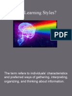 What Are Learning Styles?