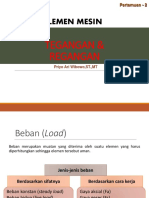 Elemen Mesin: Tegangan & Regangan