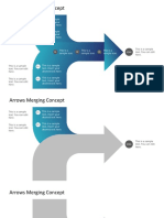 FF0296 01 Free Merging Arrows Powerpoint Diagram 16x9