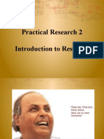 Practical Research 2 Introduction To Research