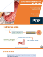 Estenosis hipertrofia del piloro en lactantes