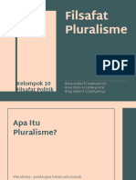 Filsafat Pluralisme dalam