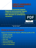 Project Impact Assessment: Environmental impacts global regional local