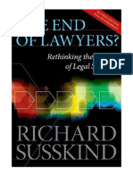 The End of Lawyers?: Rethinking The Nature of Legal Services - Richard Susskind Obe