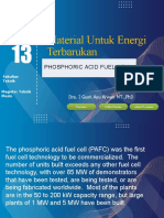 Phosphoric Acid Fuel Cell Technology