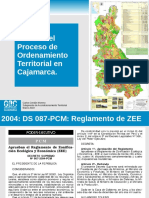 Proceso ZEE - OT Cajamarca 2019