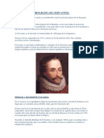 Miguel de Cervantes Saavedra - Biografia con imagenes