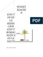 Efectos de La Radiación Electromagnetica