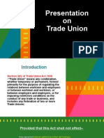 Presentation On Trade Union