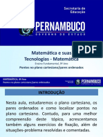 Pontos No Plano Cartesiano Pares Ordenados