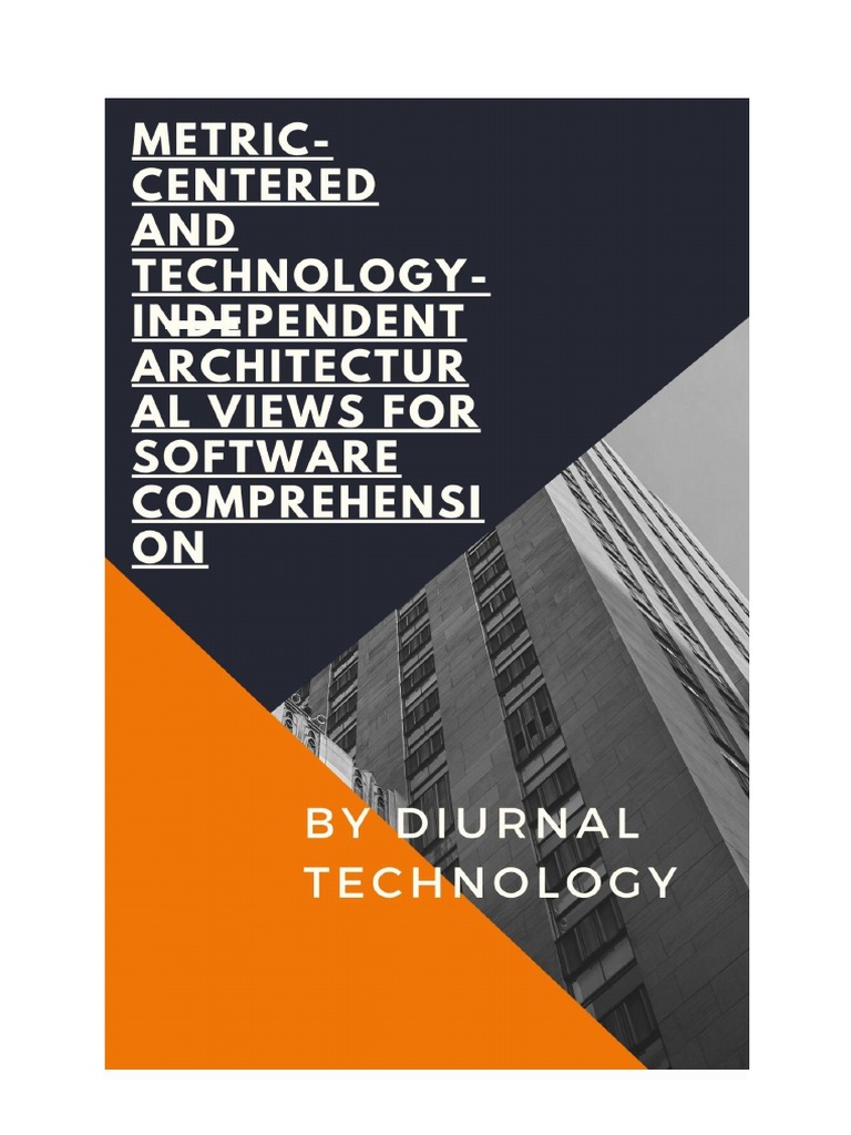 Technology-Independent Software Views | PDF | Systems Engineering ...