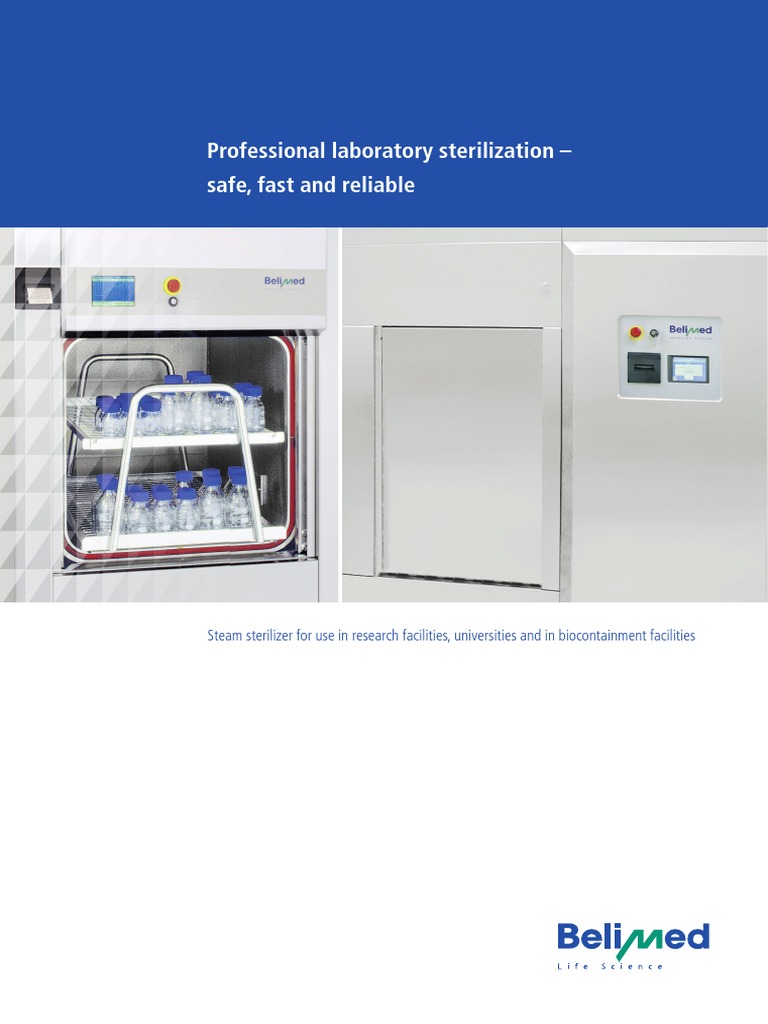 Advanced Steam Sterilizers for Labs | PDF | Sterilization (Microbiology ...
