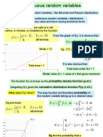 2 Continuous Random Variables