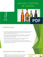 Analisis y Control de Cerveza