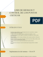 Analisis de Riesgos y Control de Los Puntos