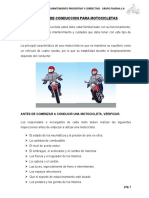 Manual de Conduccion para Motocicletas