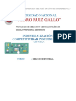 Industrialización y competitividad en el Perú y el mundo