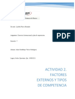 Análisis de factores externos y competencia de mercado para PROMETAL en Estados Unidos, Guatemala y Honduras
