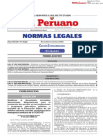 Normas legales modifican disposiciones para la prestación del servicio educativo