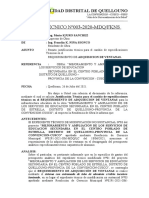 Informe (003) Informe Tecnico Colegio Estrella Sustento de Ventanas