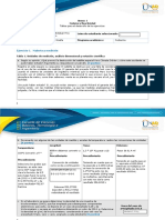 Anexo 1 Materia y Reactividad Tablas para el desarrollo de los ejercicios