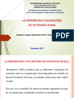 Concepcoes de Extensao Rural No Brasil 2017