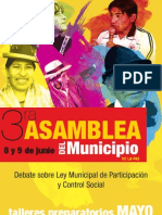 3ra Asamblea del Municipio de La Paz