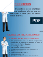 Clases de Proposiciones