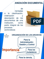 Organización de archivos en