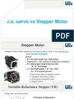 2.6 Stepper Và Servor Motor