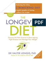 The Longevity Diet: 'How To Live To 100 - . - Longevity Has Become The New Wellness Watchword - . - Nutrition Is The Key' VOGUE - Valter Longo